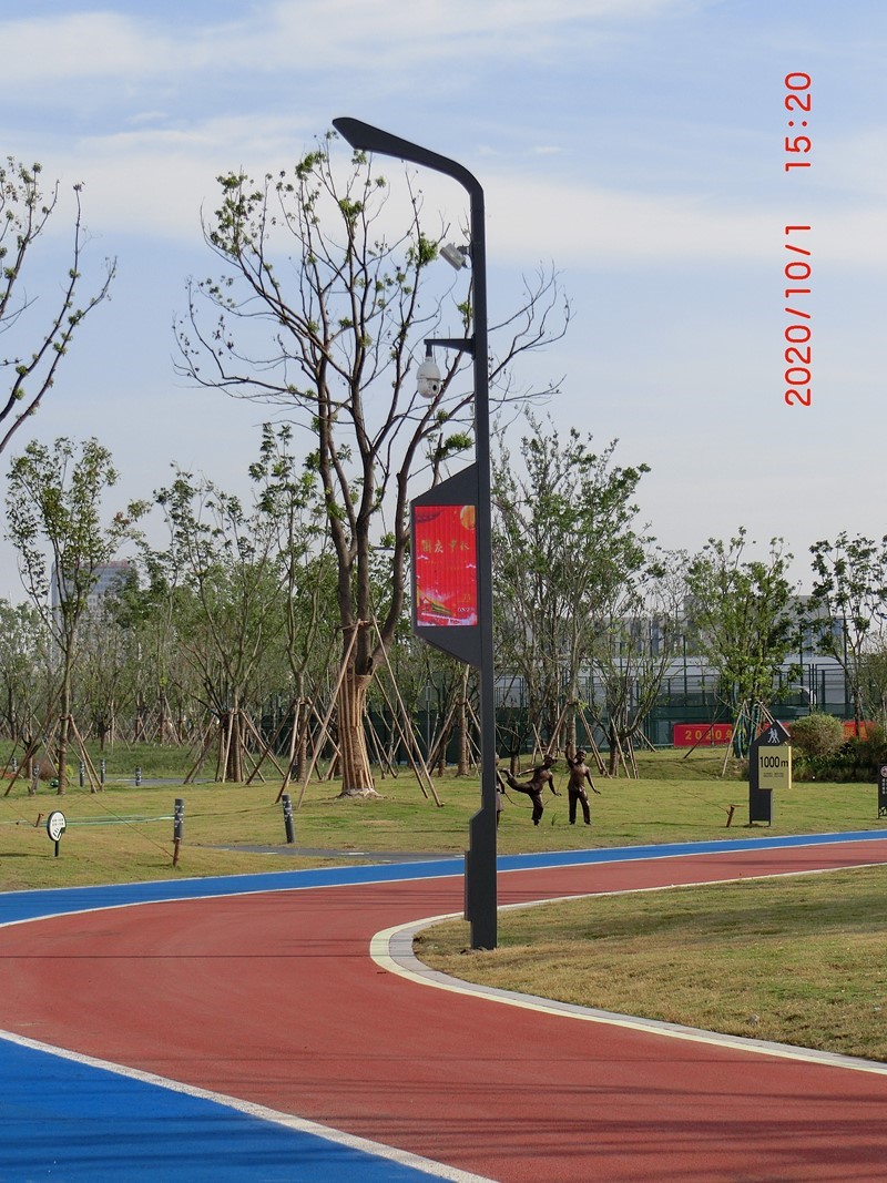 鹽龍體育公園智慧路燈